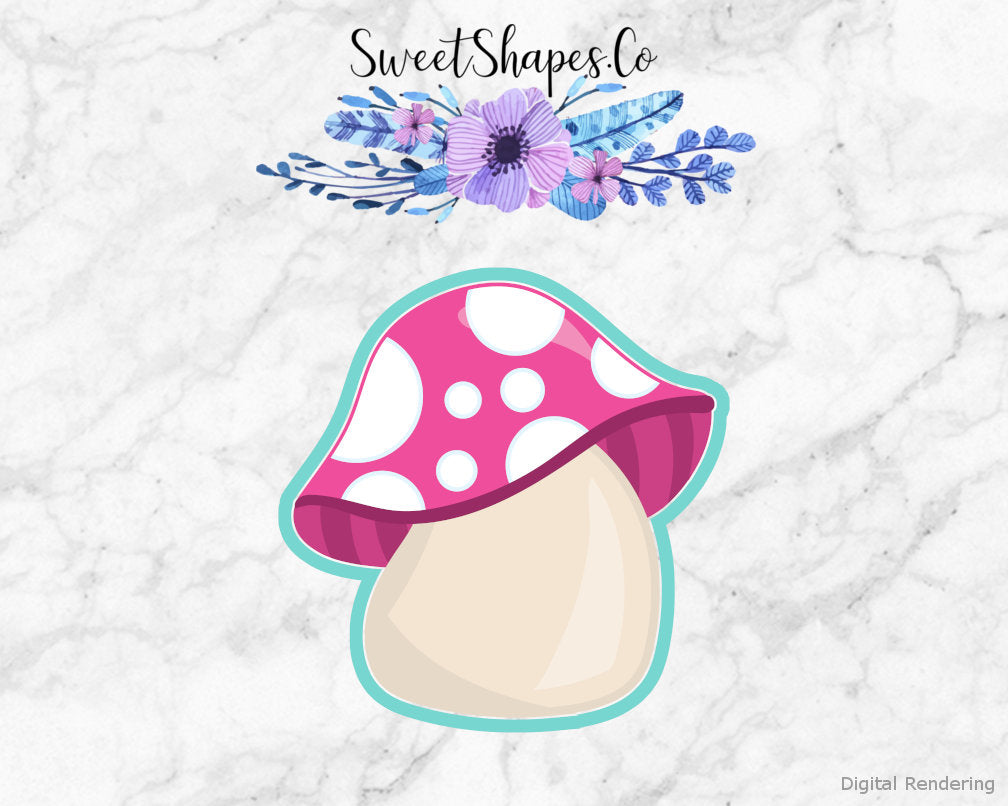 Fairy Mushroom Cookie Cutter – SweetShapes.Co